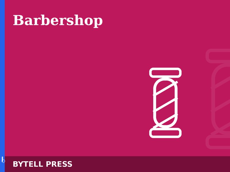 Barbershop operating system