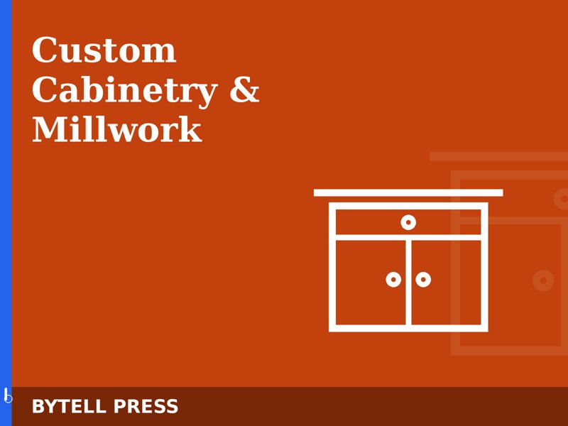 Custom Cabinetry & Millwork Shop operating system