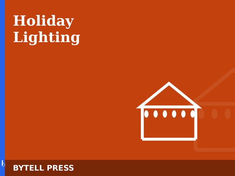 Holiday Lighting Installation side-hustle operating system
