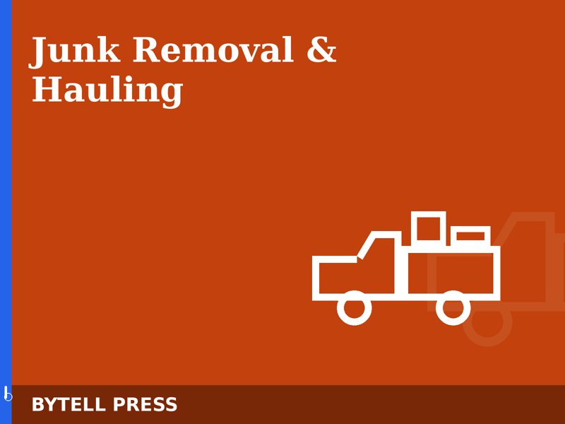 Junk Removal & Hauling side-hustle operating system