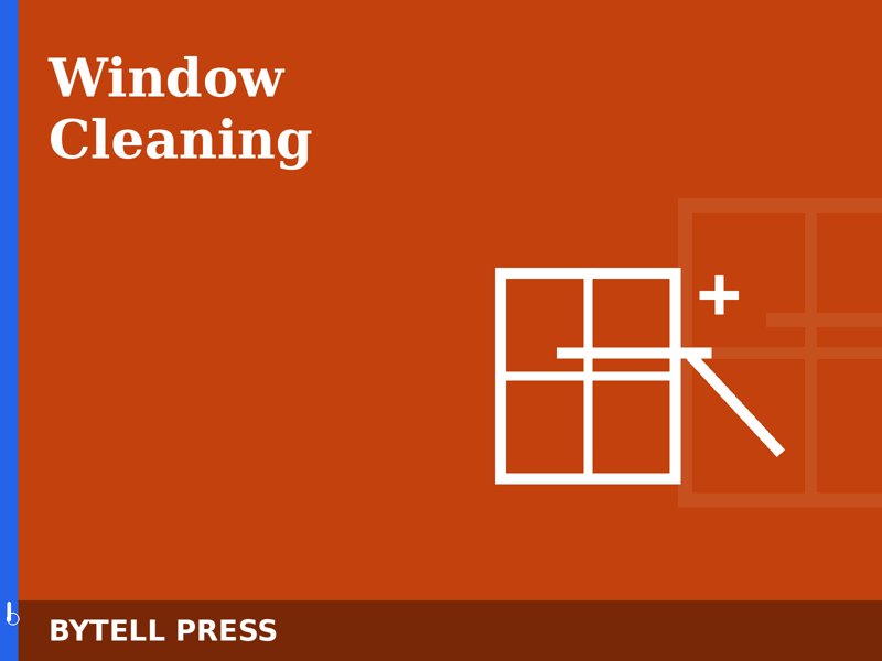 Residential Window Cleaning side-hustle operating system